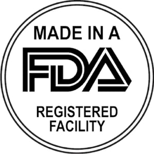 Made in a FDA registered Facility